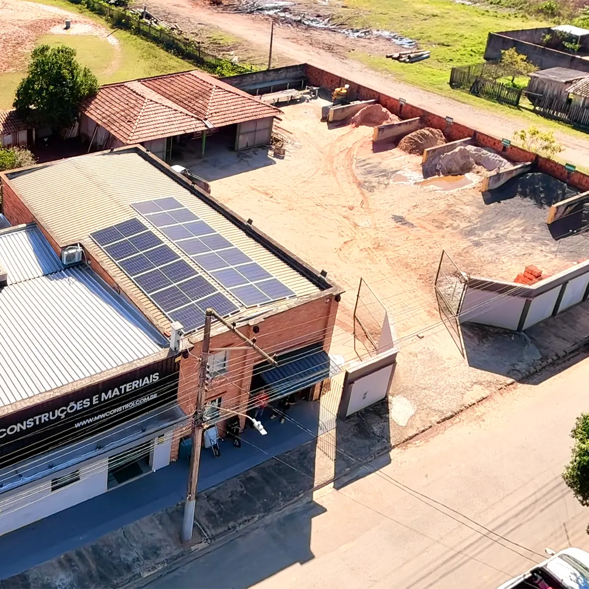 Loja de materiais para construção da MW