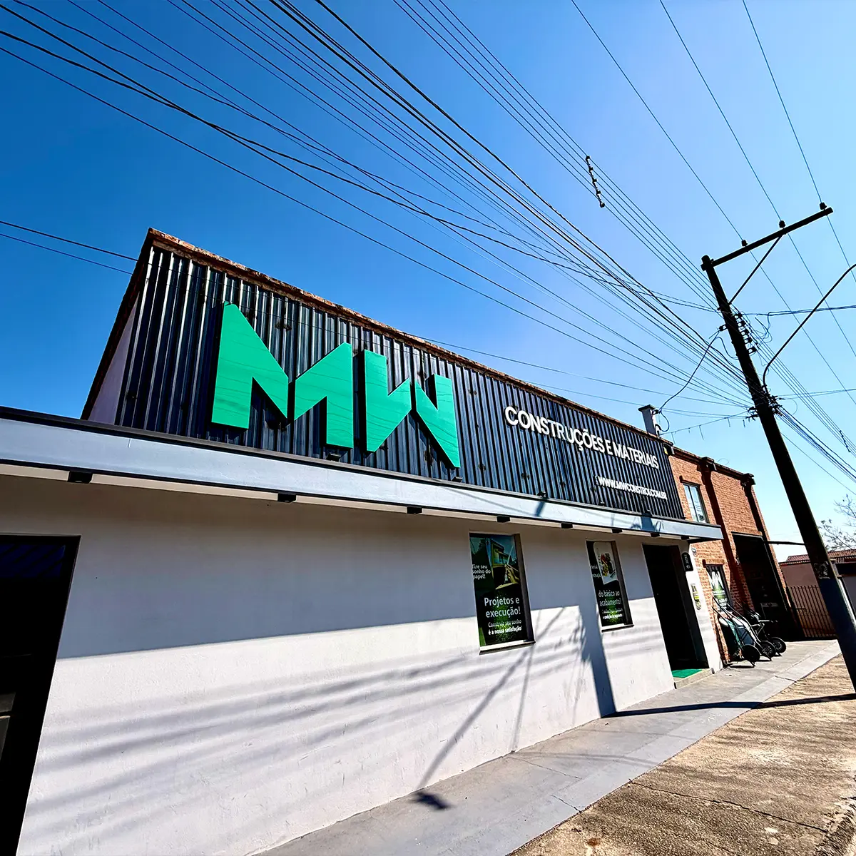 Loja de materiais para construção da MW